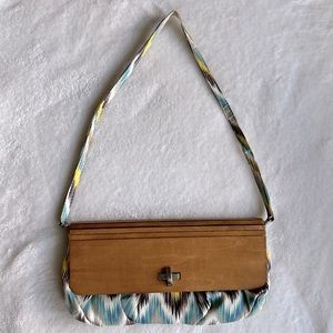 Wood Clutch Sondra Roberts